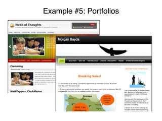 Example #5: Portfolios
 