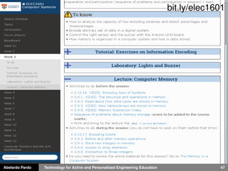 Abelardo Pardo Technology for Active and Personalised Engineering Education 47
bit.ly/elec1601
 