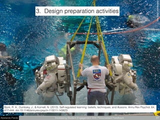 Abelardo Pardo Increasing Student Engagement With Personalised Feedback 27
trainingpahﬂickr.com
Bjork, R. A., Dunlosky, J., & Kornell, N. (2013). Self-regulated learning: beliefs, techniques, and illusions. Annu Rev Psychol, 64,
417-444. doi:10.1146/annurev-psych-113011-143823
3. Design preparation activities
 