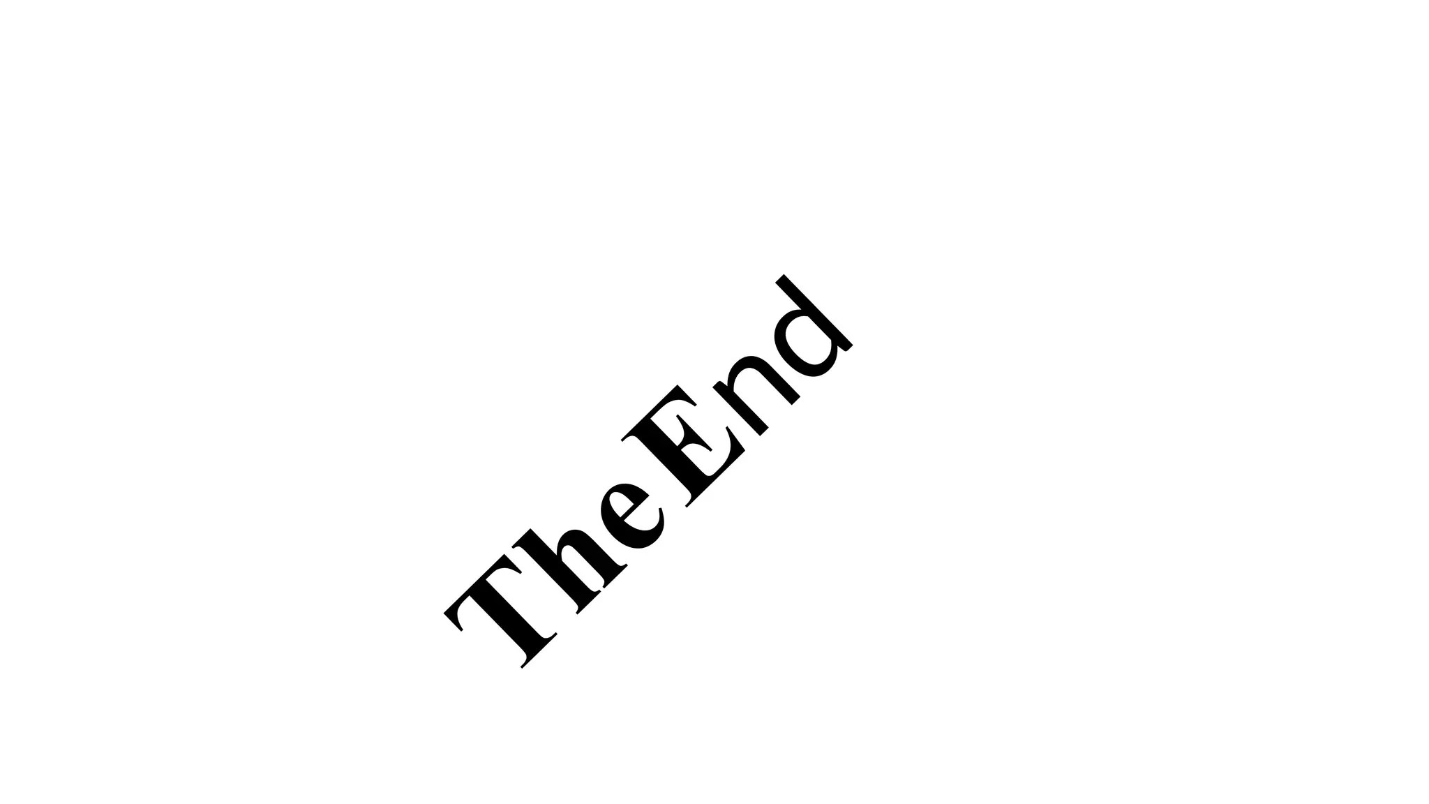 TheEnd
 
