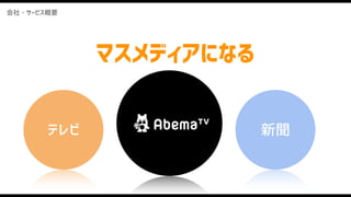 会社・サービス概要
テレビ 新聞
マスメディアになる
 