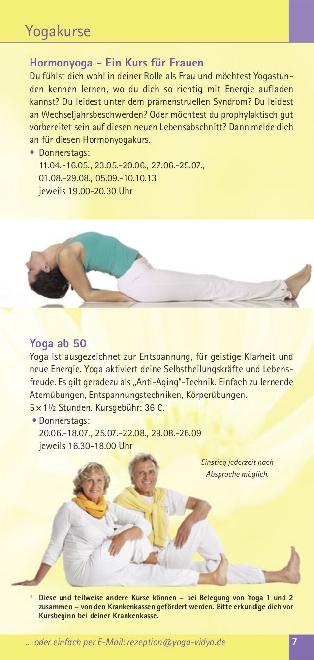 Yoga kurs frauen kennenlernen