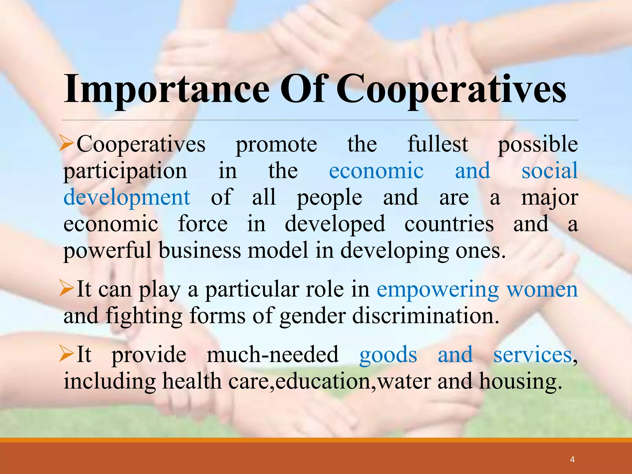 Fresh Look at Role Of Cooperatives In Agribusiness Development