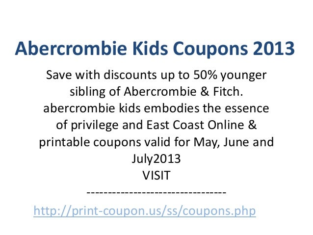 abercrombie coupon code 2018