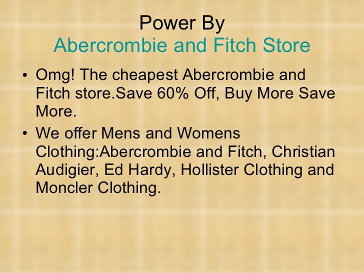 abercrombie coupon in store