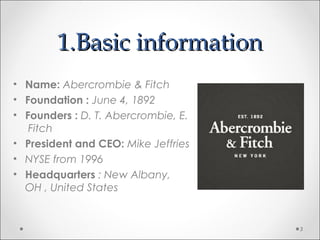 abercrombie and fitch founders