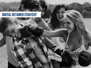 Digital Retainer Strategy
Goal!
Help the brand differentiate itself from Hollister in the digital space and ultimately in
...