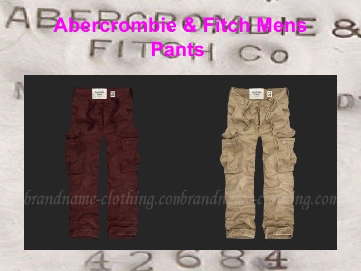 abercrombie and fitch mens pants