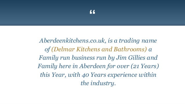 kitchen installation company in aberdeen