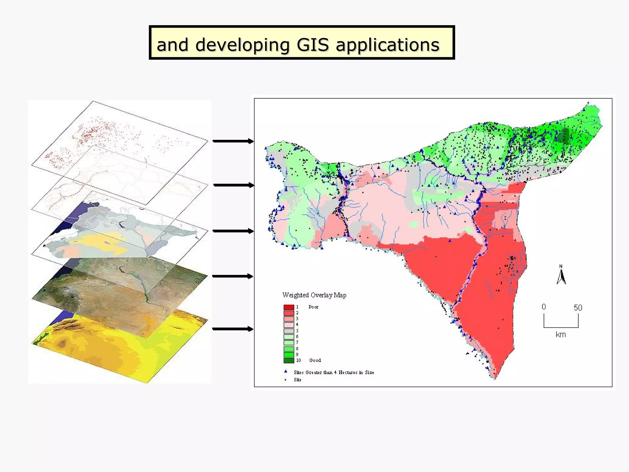 and developing GIS applications   