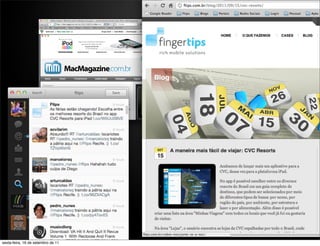 sexta-feira, 16 de setembro de 11
 