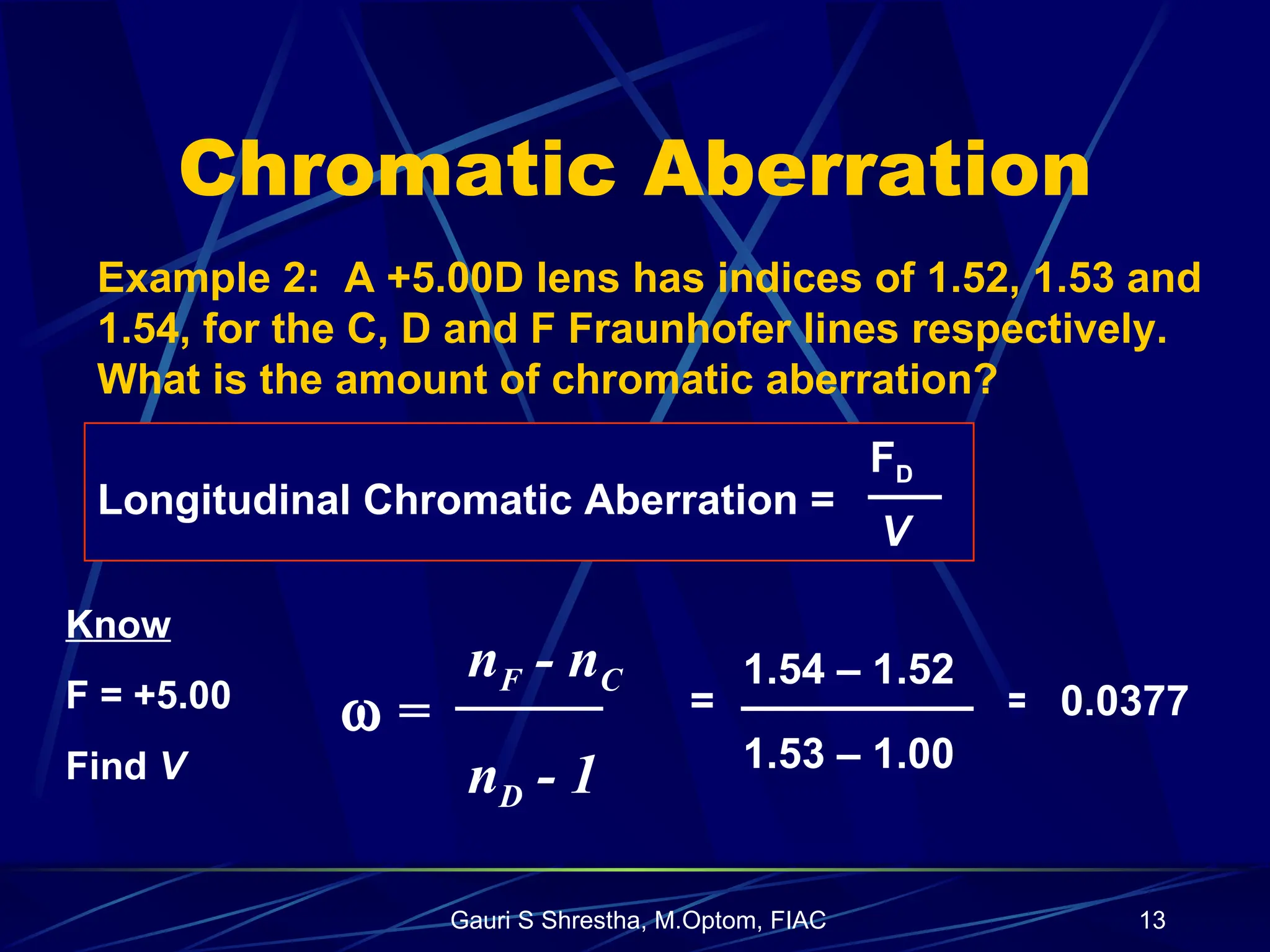 Aberrations | PPT