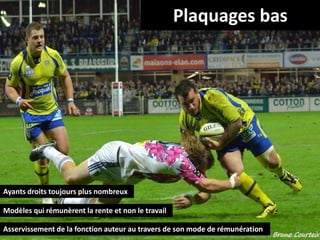 Plaquages bas
21
Ayants droits toujours plus nombreux
Modèles qui rémunèrent la rente et non le travail
Asservissement de la fonction auteur au travers de son mode de rémunération
 