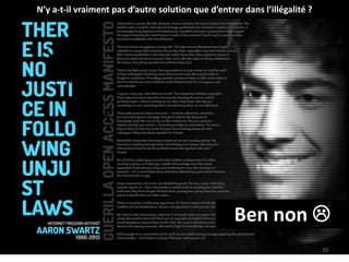 N’y a-t-il vraiment pas d’autre solution que d’entrer dans l’illégalité ?
29
Ben non 
 