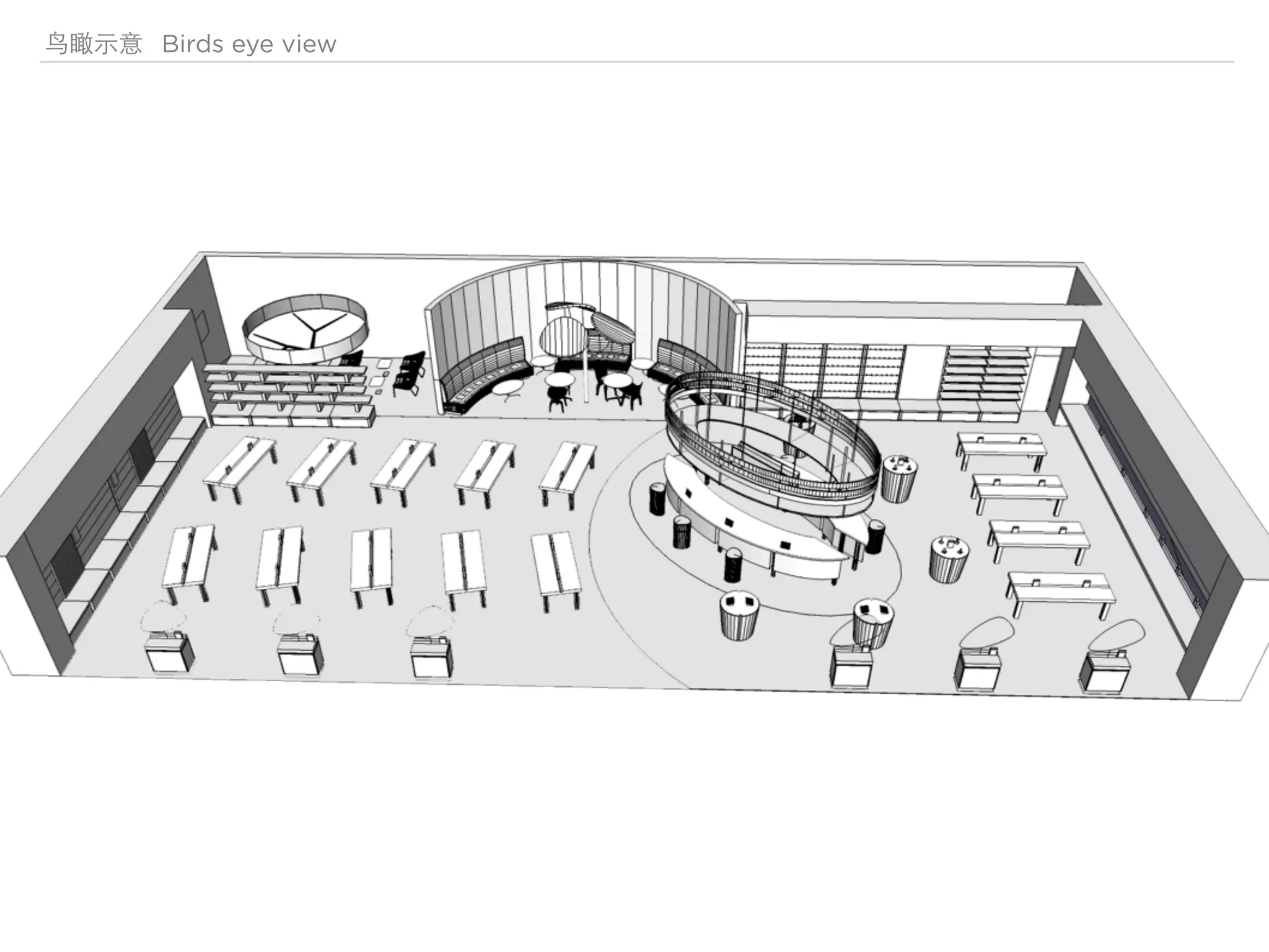 鸟瞰示意 Birds eye view	
 
