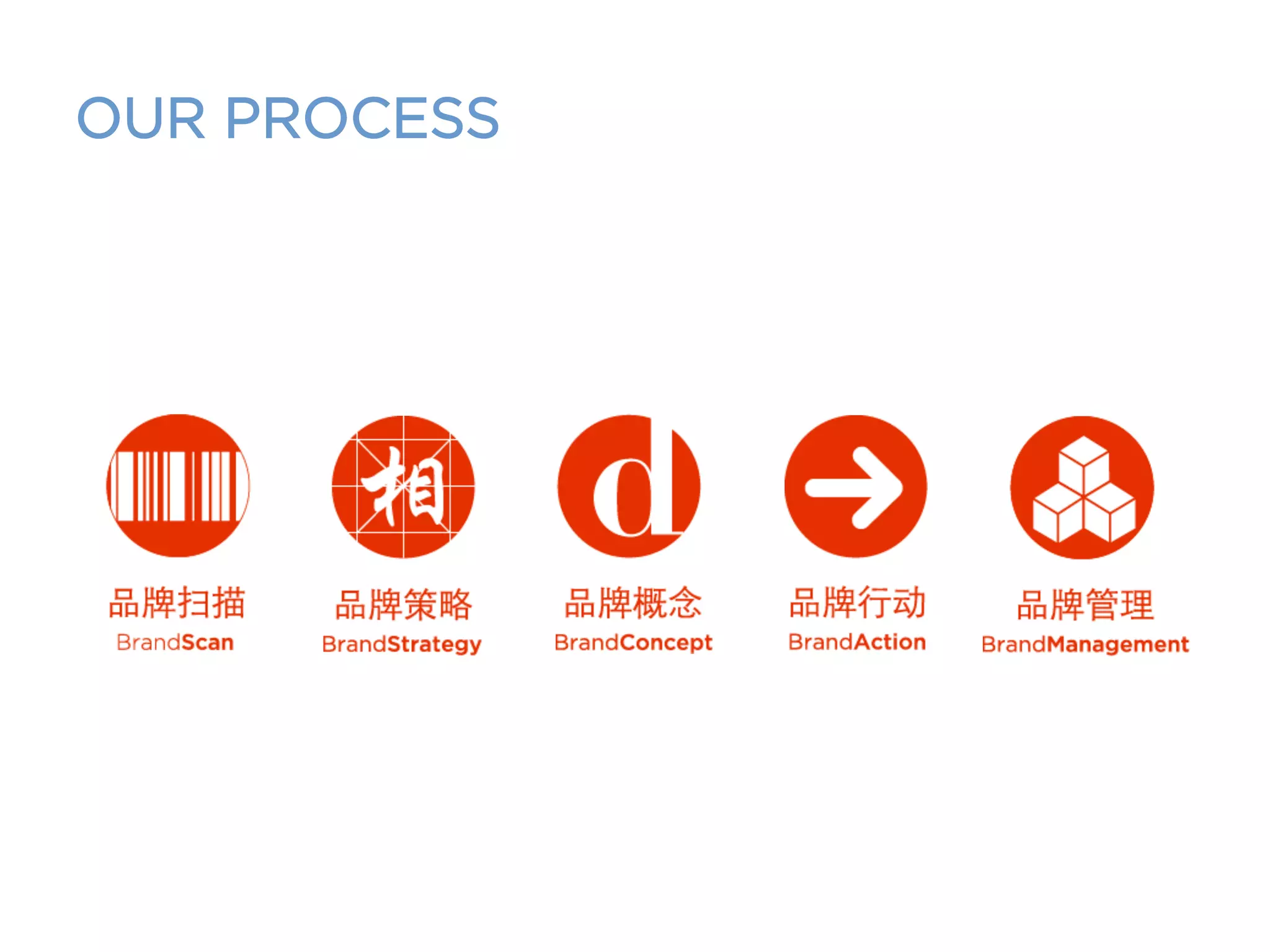 OUR PROCESS
 