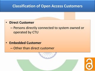 OPEN ACCESS REGULATION | PPTX