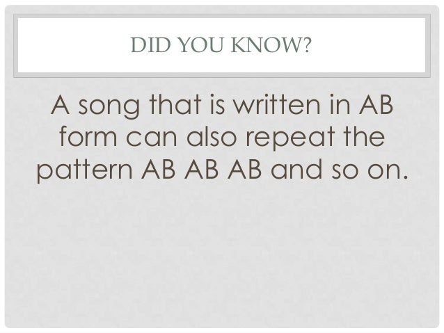 ab form power point ab form