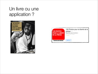 Un livre ou une
application ?

 