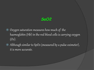 Arterial blood gas analysis | PPTX