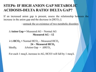 ARTERIAL BLOOD GASES INTERPRETATION | PPTX