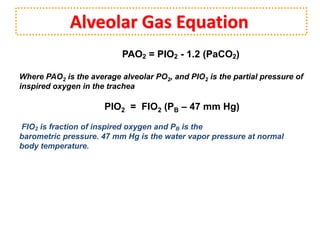 Pao2 Structure ABG , ARTERIAL BLOOD GAS | PPTX