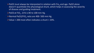 Arterial blood gas presentation in ICU/OT | PPTX