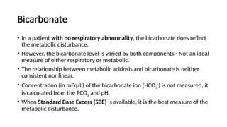 Arterial Blood Gas - Analysis & Clinical scenarios | PPTX