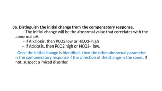 Arterial Blood Gas - Analysis & Clinical scenarios | PPTX