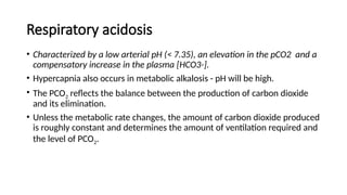 Arterial Blood Gas - Analysis & Clinical scenarios | PPTX