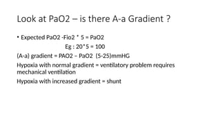Pao2 And Pao2 Comprehensive Guide to Arterial Blood Gas (ABG) Analysis and ...