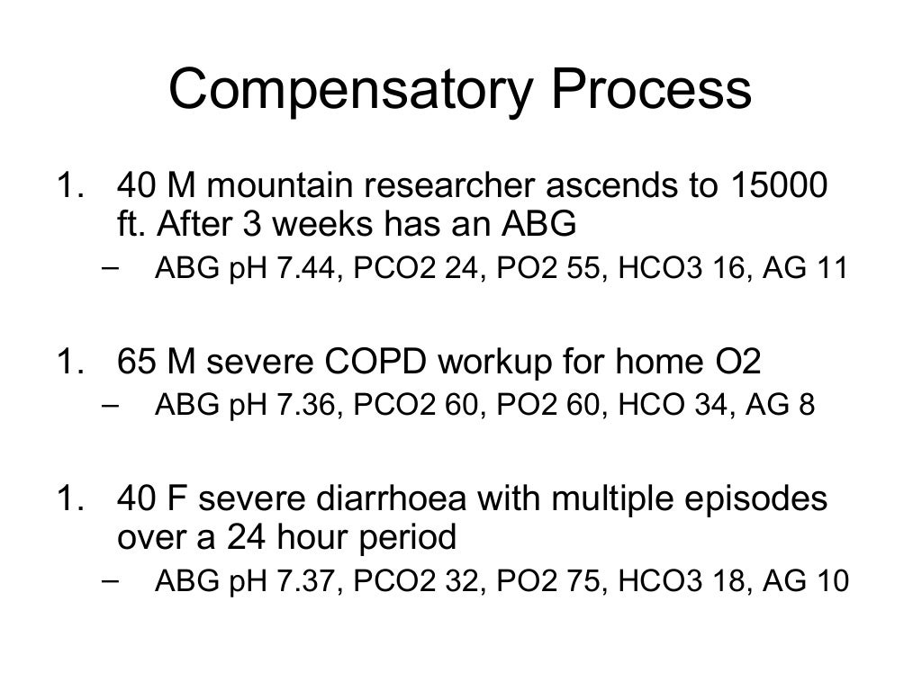 Blood Gas Analysis