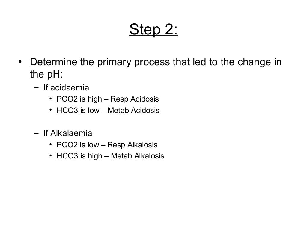Blood Gas Analysis