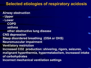American Thoracic Society Interpretation of ABG | PPTX
