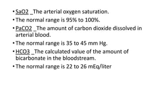 Normal Sao2 Levels ABG analysis.pptx