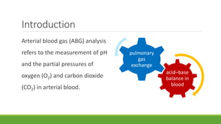 ABG Analysis in Pediatrics | PPTX