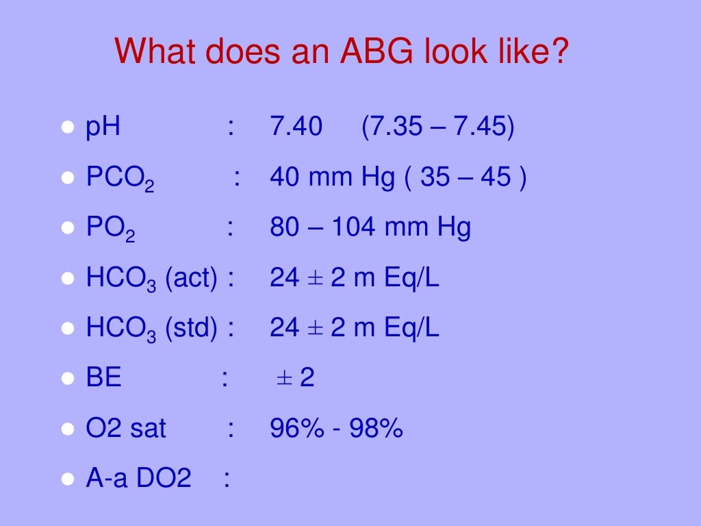 step by step approach to arterial blood gas analysis