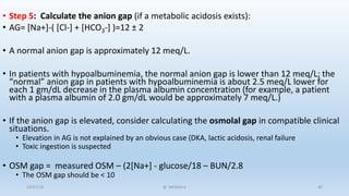 Approach to ABG Analysis | PPTX