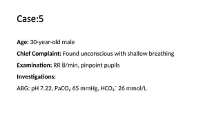 ABG Case Examples & Interpretation with discussion | PPT