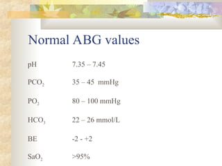 abg_interperetation ABG interpretation, BGA, Blood gas analysis.ppt