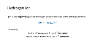 Hydrogen ion
•
 