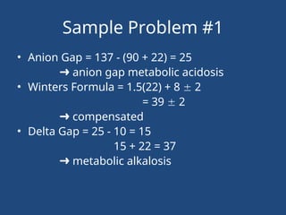 Winters Formula Algorith Comprehensive Guide to Arterial Blood Gas (ABG) Analysis and Acid-Base ...