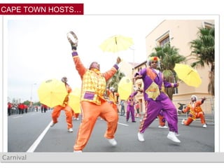 Carnival CAPE TOWN HOSTS… 