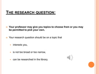 The Annotated Bibliography Project | PPTX