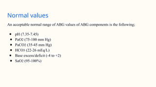 Comprehensive Guide to Arterial Blood Gas (ABG) Interpretation and Acid ...