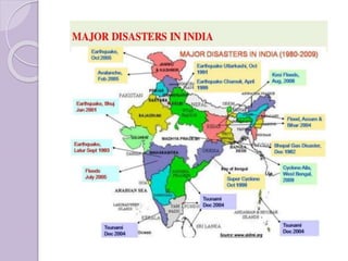 DISASTER MANAGEMENT
ACT, 2005
‘An Act to provide for the effective management of the disasters and the
matters connected t...