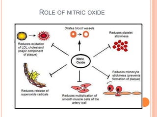 ROLE OF NITRIC OXIDE
 
