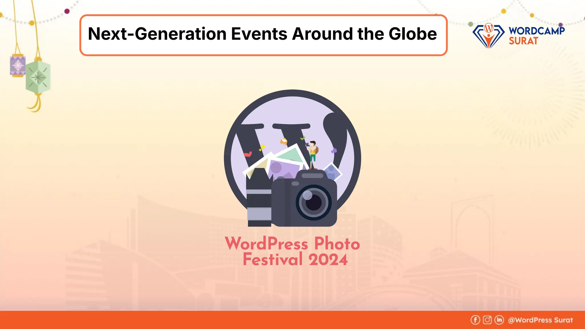 Foram Kansagra
➔ Having 15+ years of experience in
the IT industry.
➔ From a software developer to the
founder of Zluck Solutions
➔ Co-Organiser at WordPress Surat
Community
About Me
Next-Generation Events Around the Globe
 