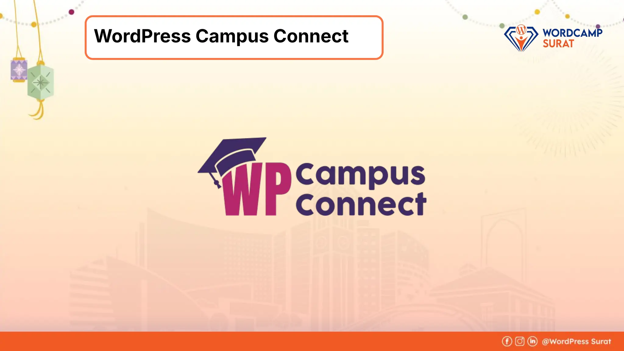 Foram Kansagra
➔ Having 15+ years of experience in
the IT industry.
➔ From a software developer to the
founder of Zluck Solutions
➔ Co-Organiser at WordPress Surat
Community
About Me
WordPress Campus Connect
 