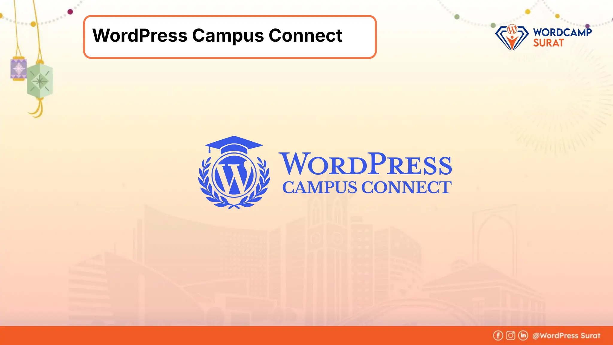 Foram Kansagra
➔ Having 15+ years of experience in
the IT industry.
➔ From a software developer to the
founder of Zluck Solutions
➔ Co-Organiser at WordPress Surat
Community
About Me
WordPress Campus Connect
 